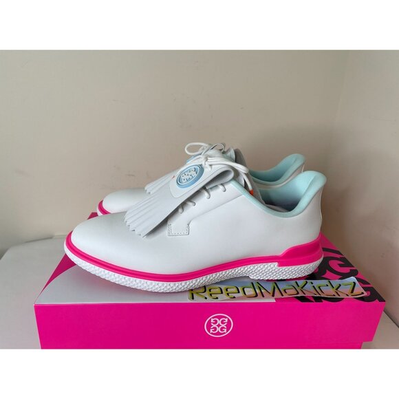 G/FORE GALLIVAN2R KILTIE GOLF SHOES PINK WOMENS SIZES - Picture 5 of 7